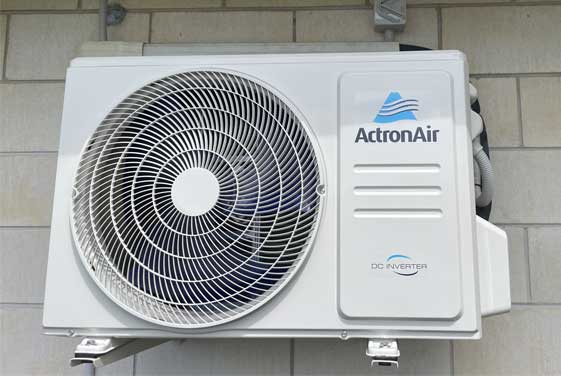 ActronAir Air conditioner outside home